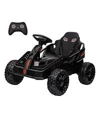 homfan 24V 4x4 Electric Ride-On Utv Ages 3-8 - Dual 12V Batteries, 4x85W Motors, Metal Frame