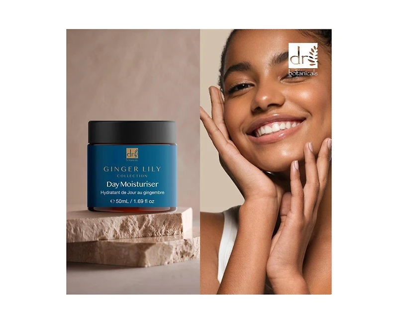 Dr. Botanicals Gingerlily Day Moisturiser 50milliliter