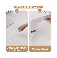 Topteng 25-Pint Dehumidifier with Drain Hose - Covers 2500 sq ft, Auto Shut Off