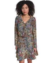 Karl Lagerfeld Paris Women's Floral Tapestry Jacket