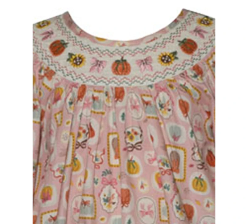 Bonnie Jean Girls' 2T-6X Long-Sleeve Dress