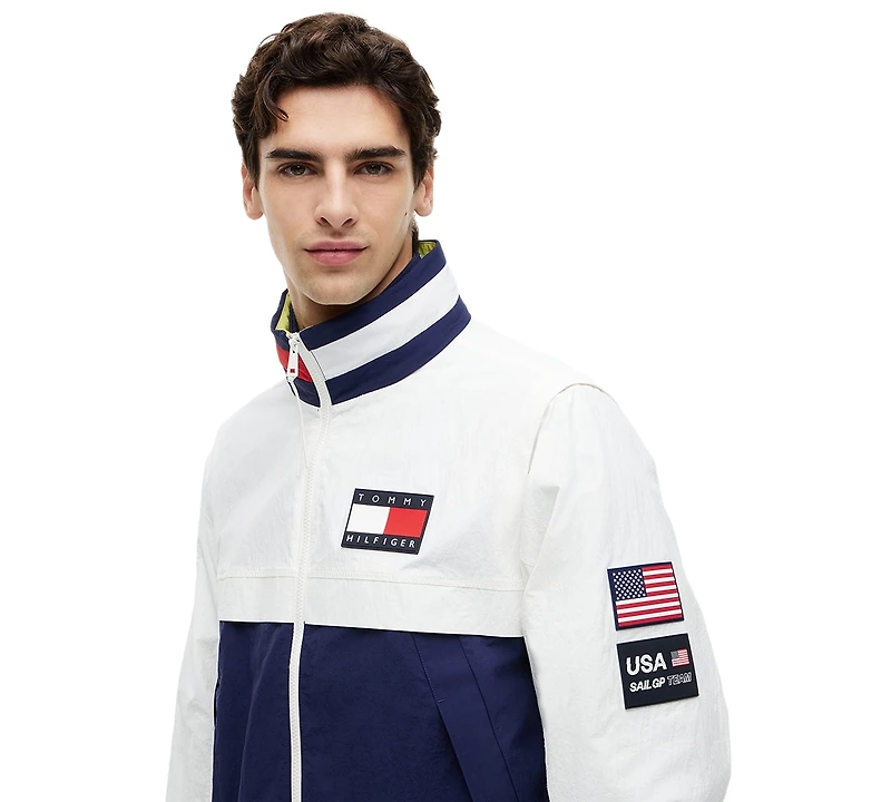 Tommy Hilfiger Men's Sailing Regatta Windbreaker Jacket