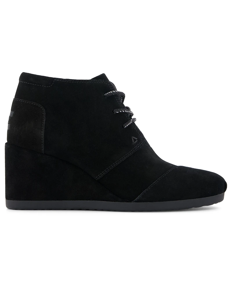 Toms Women's Desert Wedge Plus Lace-Up Booties