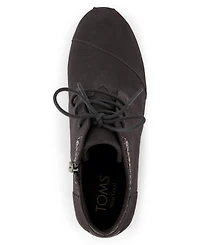 Toms Women's Desert Wedge Plus Lace-Up Booties