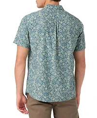 O'Neill Men's Oasis Standard Short-Sleeve Printed Woven Shirt
