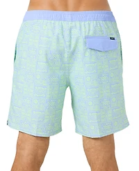 O'Neill Men's Hermosa Printed Swim Trunks