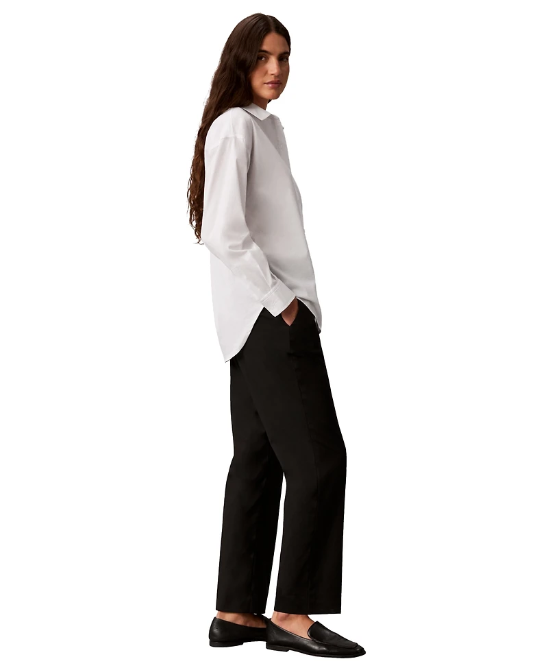 Calvin Klein Women's Easy Care Long-Sleeve Shirt