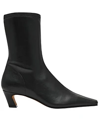Steve Madden Women's Kimmens Kitten Heel Sock Booties