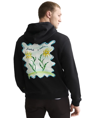 Scotch & Soda Men's Artwork Regular-Fit Hoodie