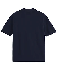 Scotch & Soda Men's Structured Knitted Short-Sleeve Polo Shirt