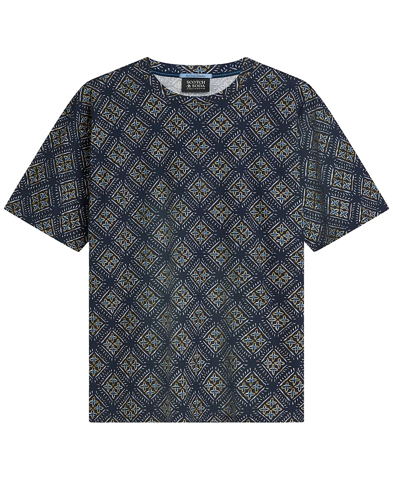 Scotch & Soda Men's Printed Relaxed-Fit T-Shirt