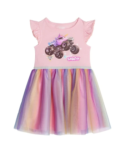 Monster Jam Sparkle Smash Girls' Tutu Dress