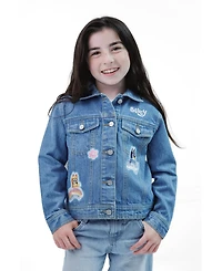 Bluey Toddler Girls 2T - 5T Denim Jacket