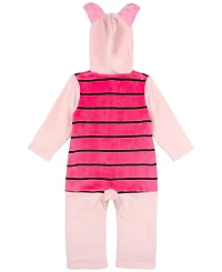 Winnie the Pooh Toddler Boys Disney Tigger Eeyore Fleece Zip Up Coverall Newborn to