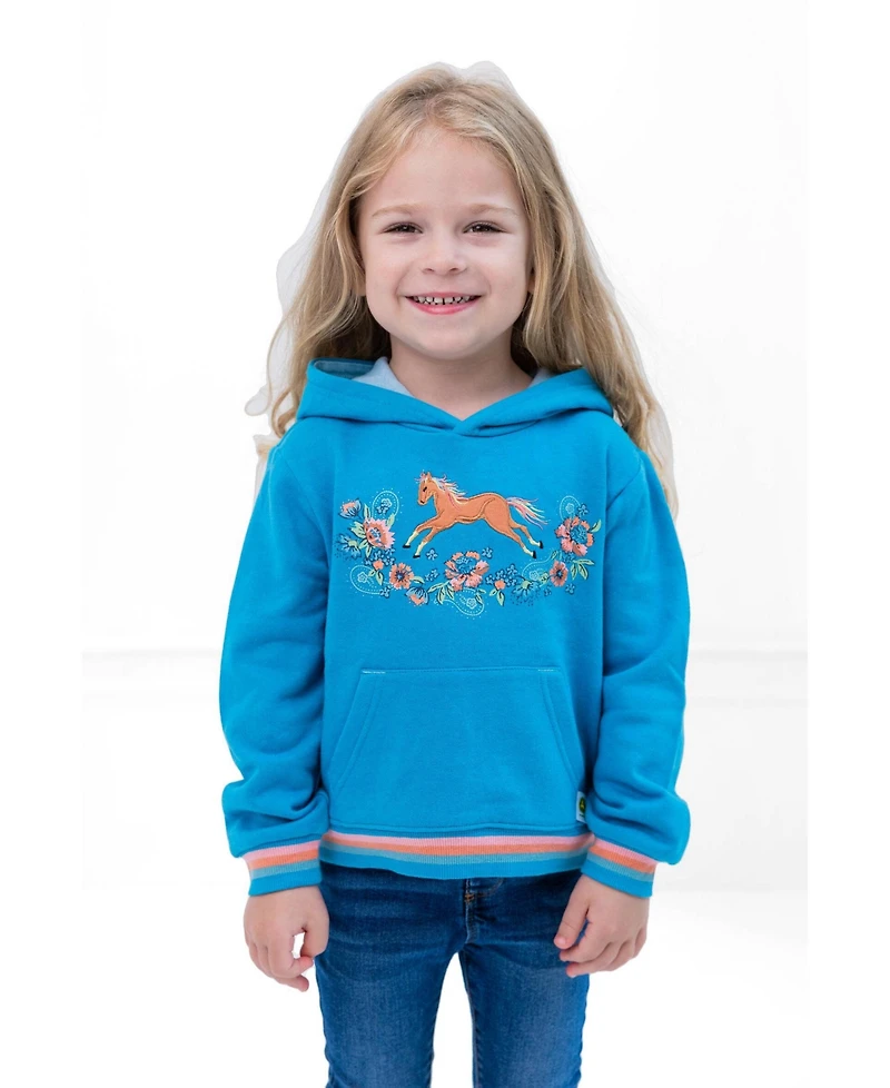 John Deere Toddler Girls' (2T-4T) Fleece Hoodie