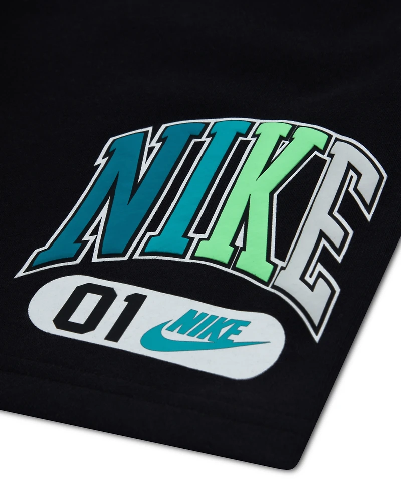 Nike Boys' 4-7 Sportswear Multisport Fleece Shorts