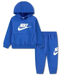 Nike Toddler Kids 2-Piece Club Fleece Pullover Hoodie Set