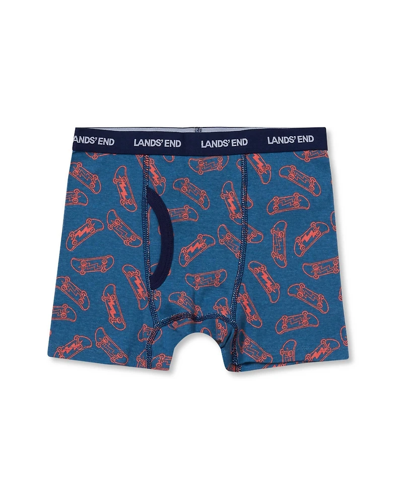 Lands' End Boys Boxer Brief Underwear 5 Pack