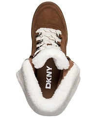 Dkny Women's Salvadora Lace-Up Wedge Sneakers
