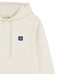 Scotch & Soda Men's Logo Badge Regular-Fit Hoodie