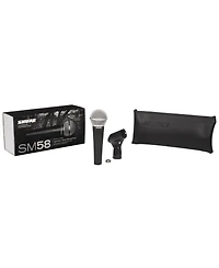 Shure SM58-s Cardioid Dynamic Handheld Wired Microphone