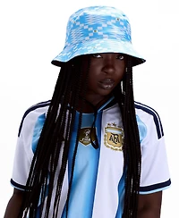Kin Apparel Unisex Kente Reversible Satin Bucket Hat