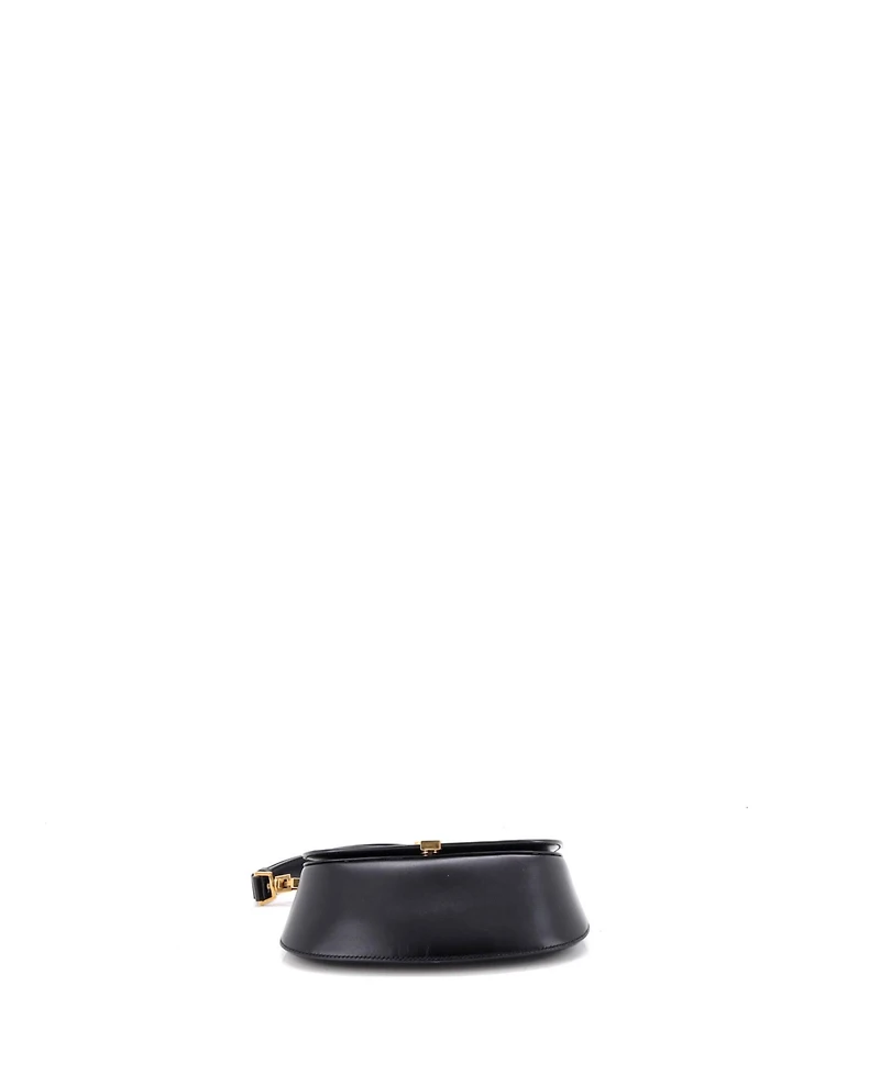 Pre-Owned Saint Laurent Mini Voltaire Top Handle Bag Leather