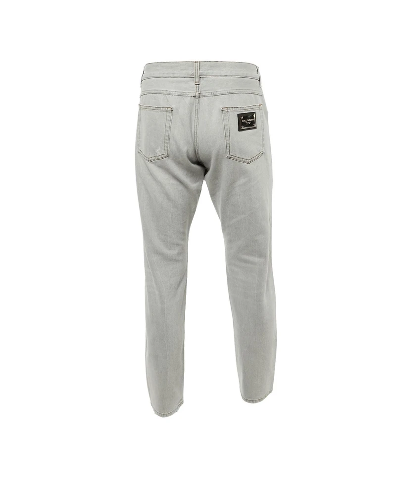 Pre-Owned Dolce & Gabbana Men's Denim Regular Fit Jeans