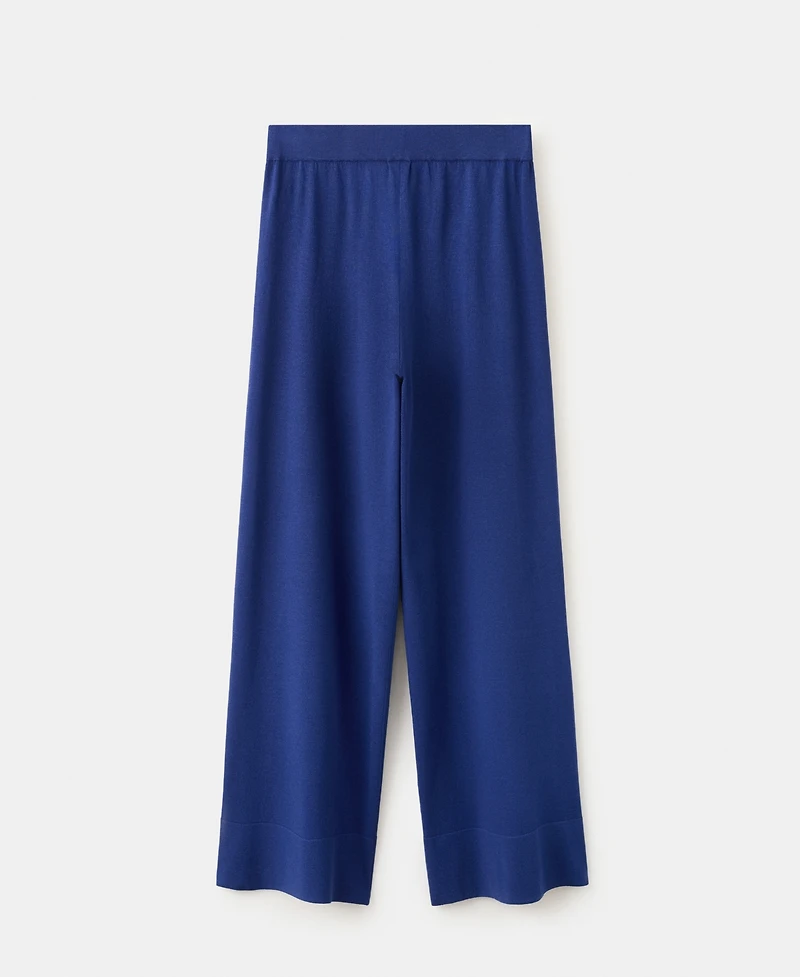 Mango Women's Elastic Waist Straight-Fit Pants