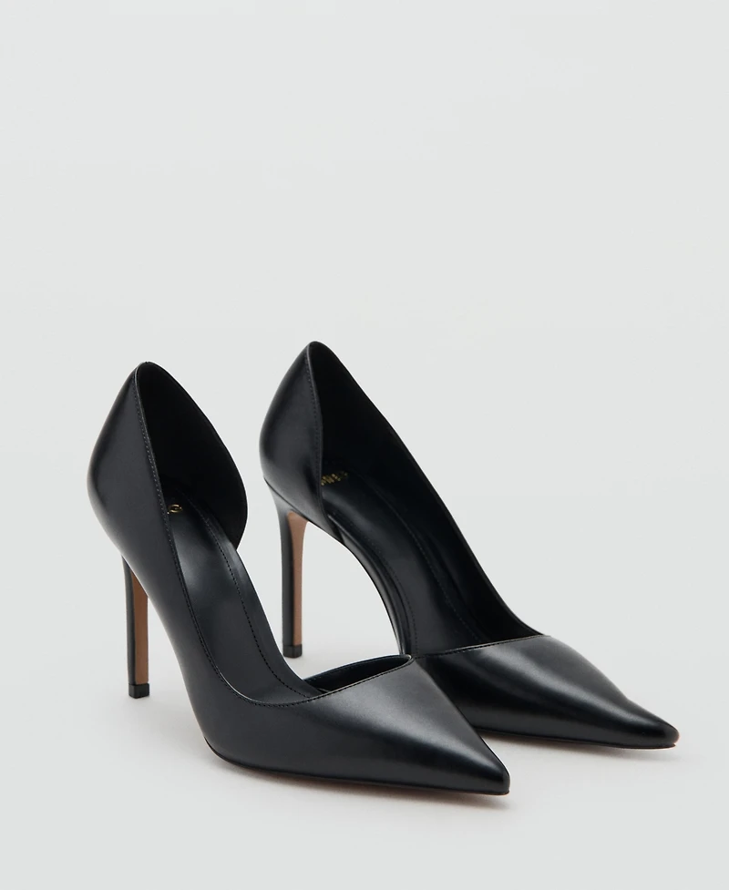 Mango Women's Asymmetrical Heeled Shoes
