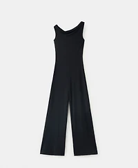 Mango Women's Draped Asymmetrical Jumpsuit