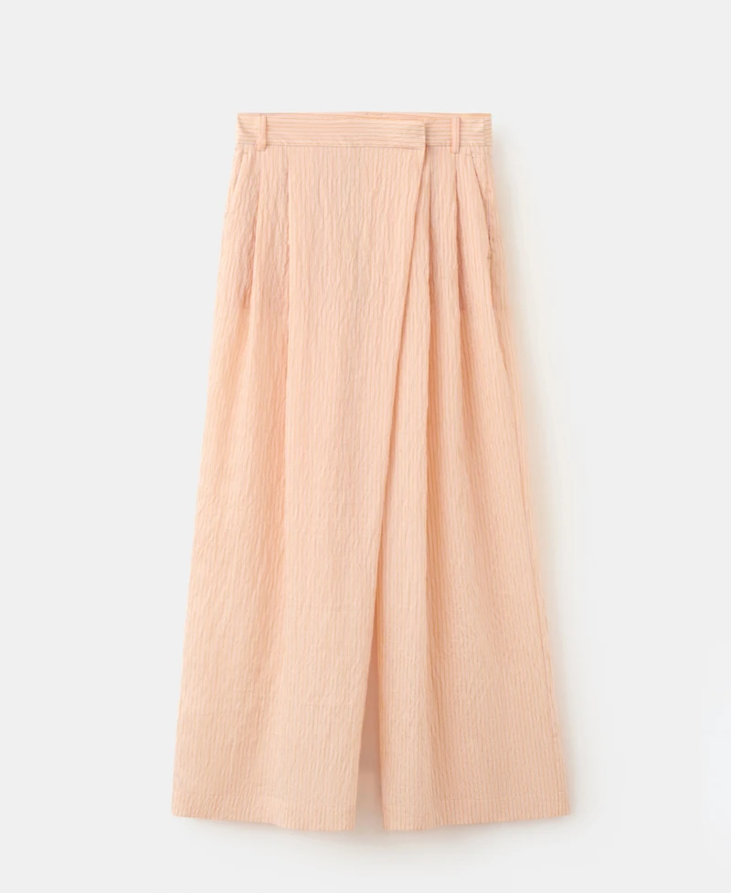 Mango Women's Striped Lyocell Trousers