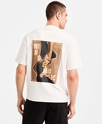 Hugo by Boss Men's Detzi Graphic Crewneck Regular-Fit T-Shirt