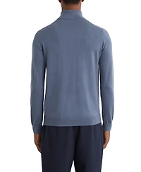 Reiss Men's Blackhall Merino Wool Half-Zip Funnel-Neck Jumper