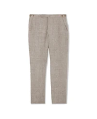 Reiss Men's Amore Linen Tailored-Fit Suit Pants