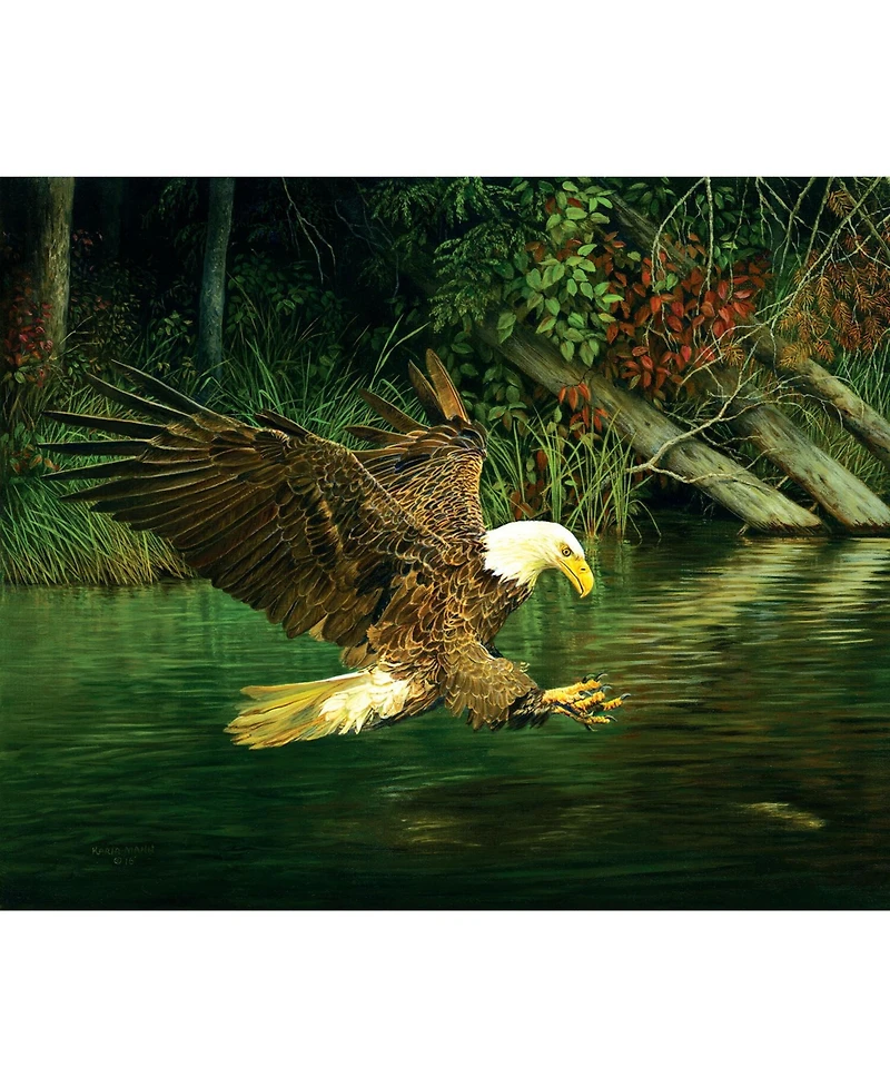 SunsOut Catching Dinner 1000 Piece Jigsaw Puzzle, Ages 15+