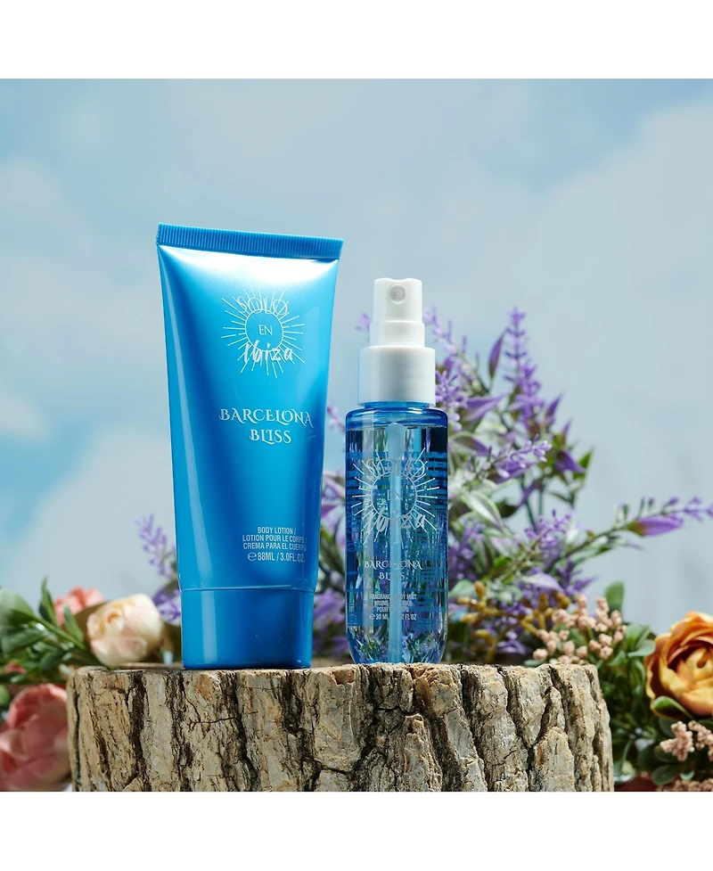 Lovery 2-Pc. Solo En Ibiza Barcelona Bliss Travel Gift Set