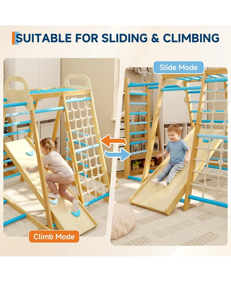 homfan Indoor Animal-Print Climbing Frame
