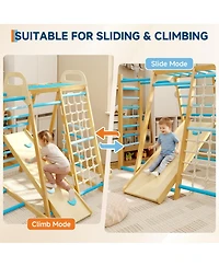homfan Indoor Animal-Print Climbing Frame
