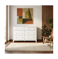 Storkcraft Moss 6 Drawer Double Dresser