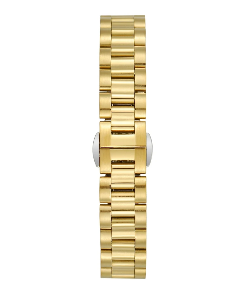 Adornia Women's Gold Rome White Face Watch