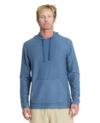 Quiksilver Men's Alamitos Lightweight Textured Knit Hooded Sweatshirt
