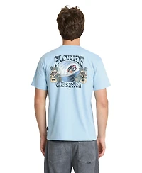Quiksilver Men's Ringspun Cotton-Blend Crewneck T-Shirt