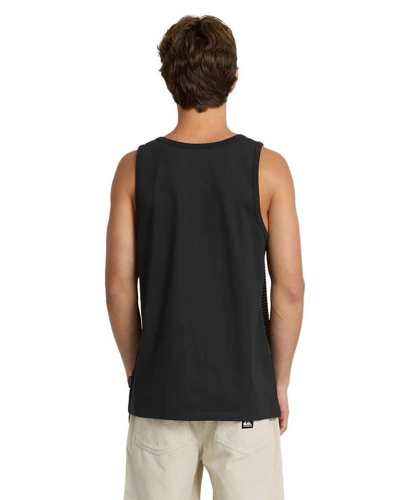 Quiksilver Men's Tijuana Striped Cotton Tank Top