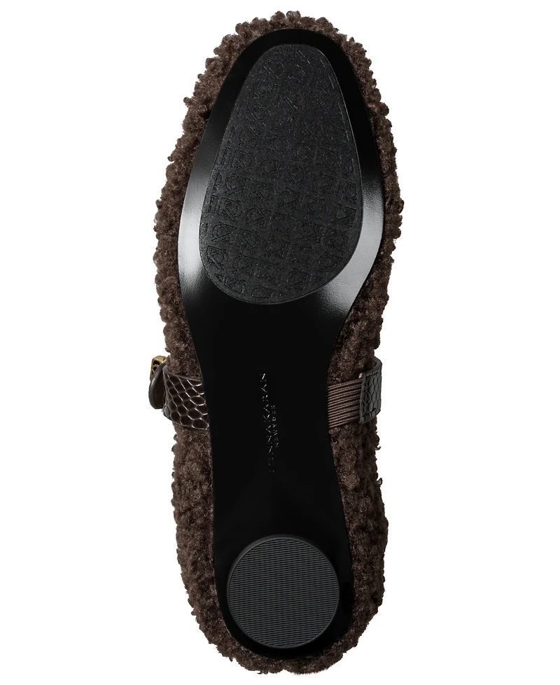 Donna Karan New York Women's Anselm Cozy Mary Jane Flats