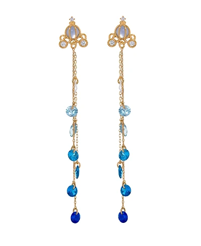 Girls Crew Crystal Disney Princess Cinderella Dangle Earrings