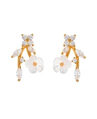 Girls Crew Crystal Wildflower Earrings