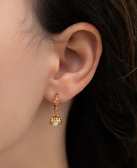 Girls Crew Crystal Star Wars Padme Amidala Hoop Earrings