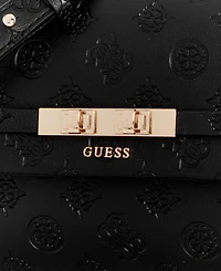 Guess Carmella Medium Flap Crossbody Handbag