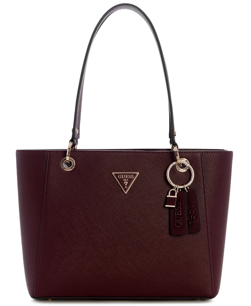 Guess Noelle Ii Large Top Handle Tote Handbag